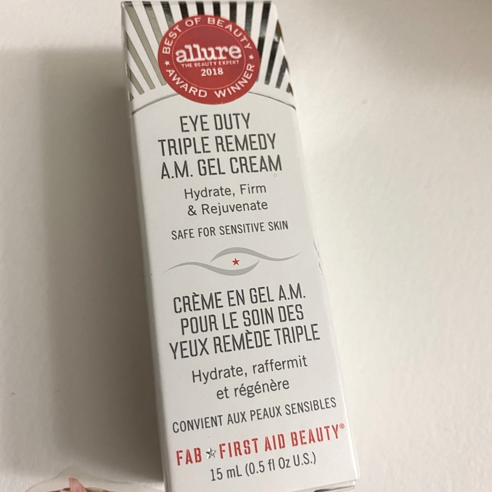 FAB eye duty triple remedy am gel cream